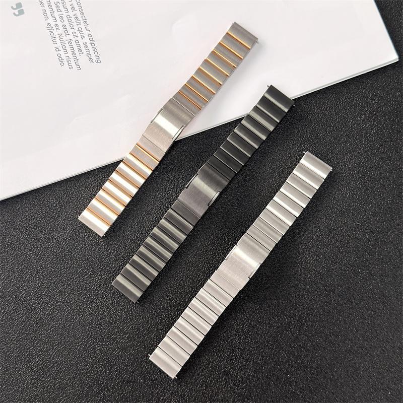 18mm Quick Release Metal Strap for Huawei Watch GT6/GT5-4 41mm Stainless Steel Bracelet Comfortable Wristband Huawei Watch 5 GT5 Pro 42mm Band