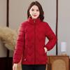 2025 Зимняя женская короткая стеганая куртка в западном стиле, новая тонкая хлопковая куртка большого размера, облегающая куртка