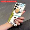 2DFlat Samsung phone case Cute Animal Friends Phone Case Applicable to Galaxy S22 S23 S24 S25ULTRA S26 A12 A13 A14 A15 A16  A34 A35 A54 A55