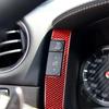 2 шт. для Nissan GTR R35 2008-2016, автомобильный спидометр, декоративная крышка, наклейка, аксессуары для салона автомобиля, красное углеродное волокно