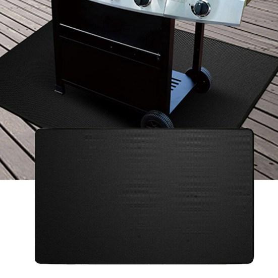 122x76 см гриль для барбекю, огнестойкий коврик, термостойкий, огнестойкий, противоскользящий, настил, патио, открытый травяной газон, защитный коврик для пола, камин