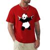 Футболка Bansky Panda, одежда для хиппи, свитшот, винтажные аниме-фигурки, мужская одежда