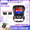 9,7-дюймовый Android 14.0 для Ford Ranger 2012 2013 2014 2015 автомобильный радиоприемник стерео авто DSP Carplay GPS навигатор плеер видео 4G Lte