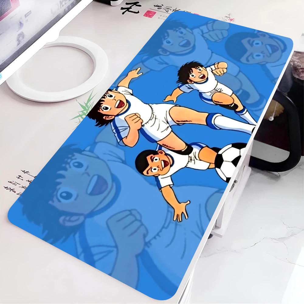 Футбольные Комиксы Капитан Цубаса Коврик для Мыши Аниме игра mause pads cs lol XXL Домашний HD Коврики для Компьютерного Стола Ковер Геймер Офис Ноутбук