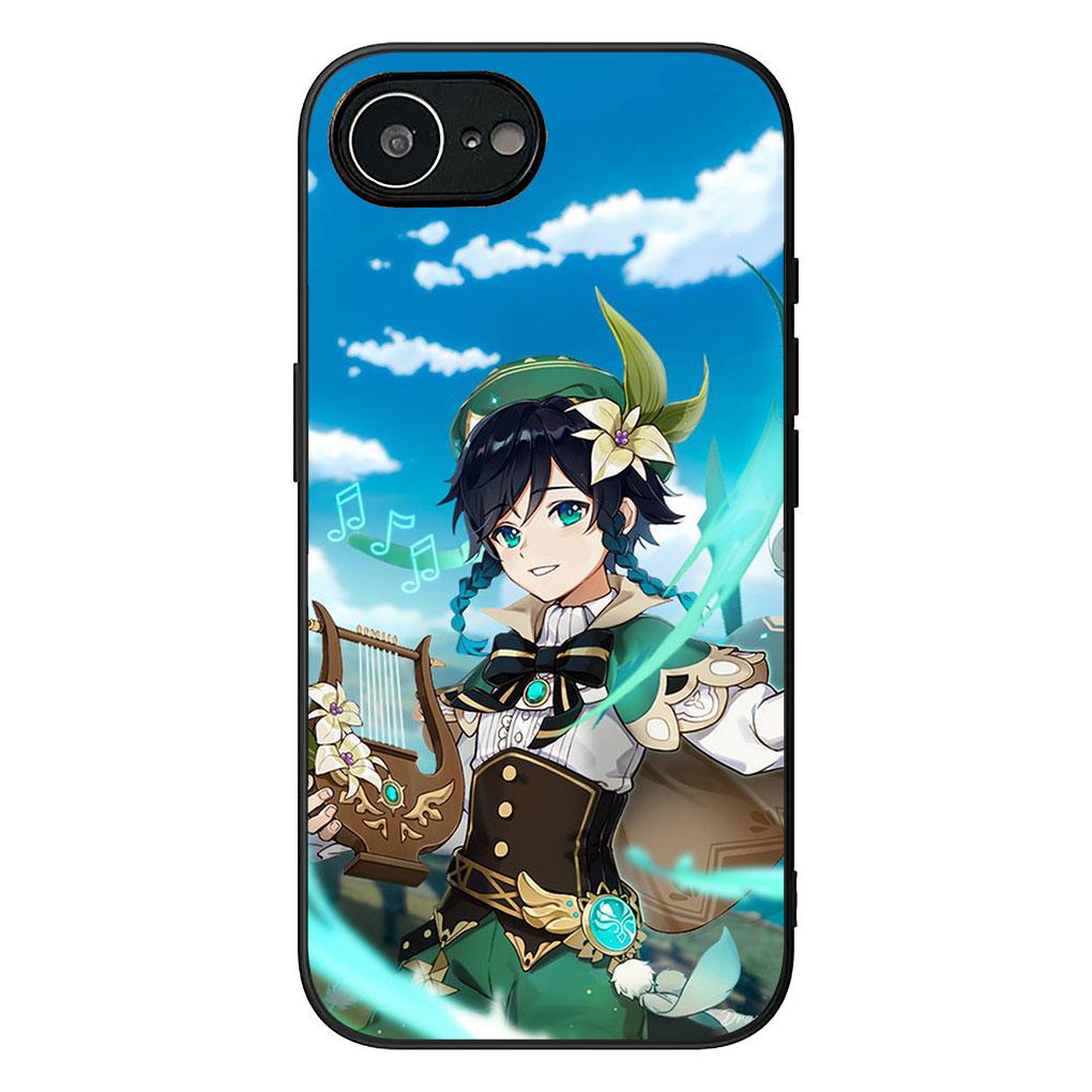 Чехол для телефона для Xiaomi Poco C75 C65 C71 C85 X7 X6 X5 F7 F8 Ultra F6 Pro Корпус Case Baal Raiden Shogun Genshins Impacts Venti