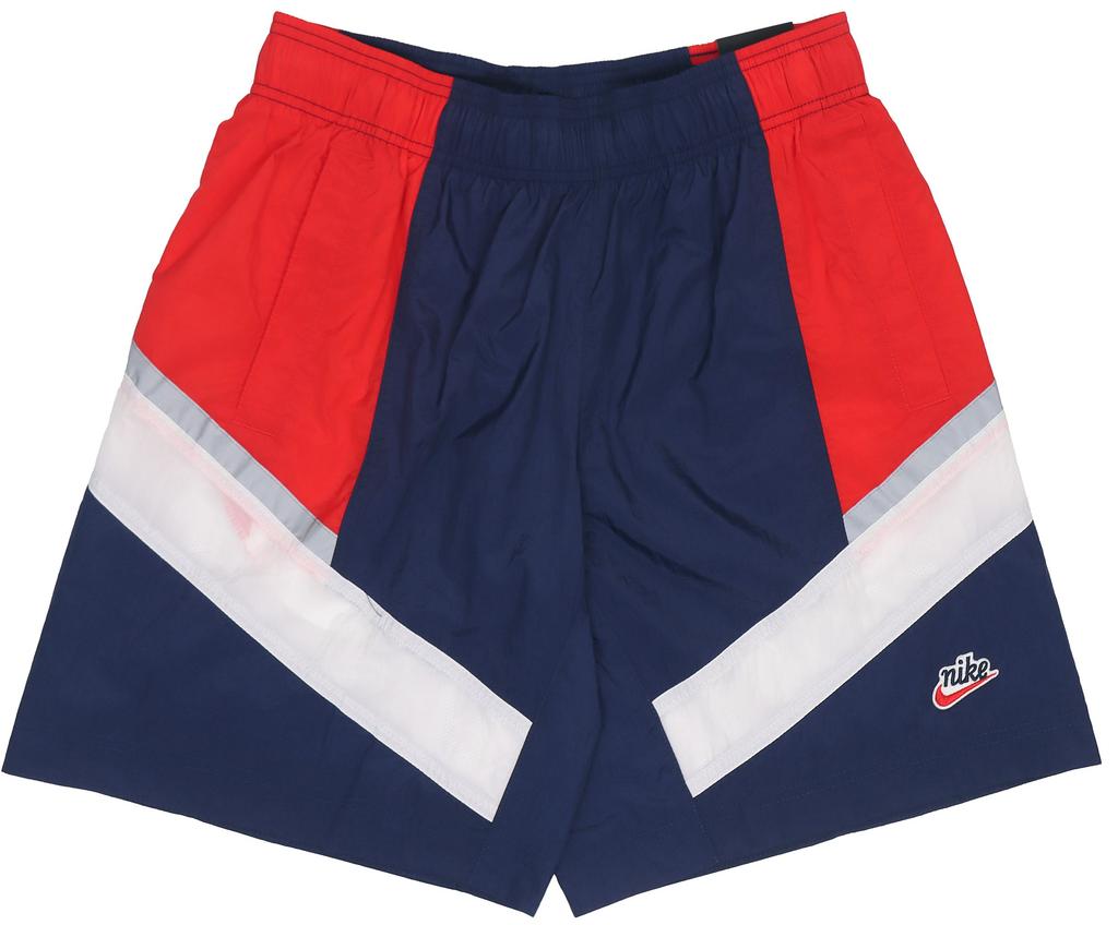 Nike Casual Shorts Men's Dark Navy Blue/Pepper Red/White Moderate CU4437-410