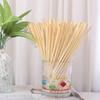 100Pcs 20cm Wheat Drinking Straws Eco-Friendly Natural Environmentally Straws Portable Disposable Degradable Straws Bar