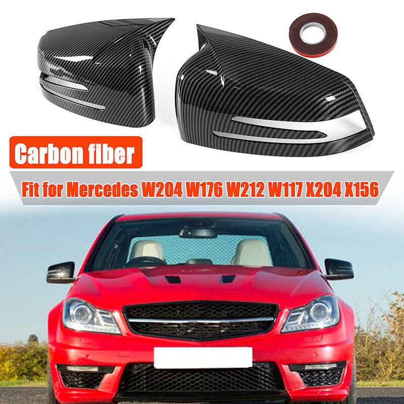 1 пара дополнительных автомобильных зеркал заднего вида, крышка бокового зеркала, чехол для Mercedes Benz W176 W246 W212 W204 C117 X156 X204