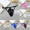 Women's Sexy Lingerie Lace Open Thong Panties G-Pants Lingerie Pajamas
