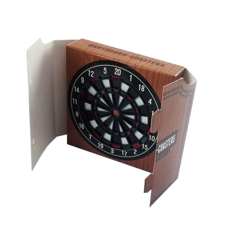 Mini Kitchen Table Mat Utensils Dart Board Styled Cup Mouse Pad Coaster Dart Board Drink Bottle Beer Beverage Placemat