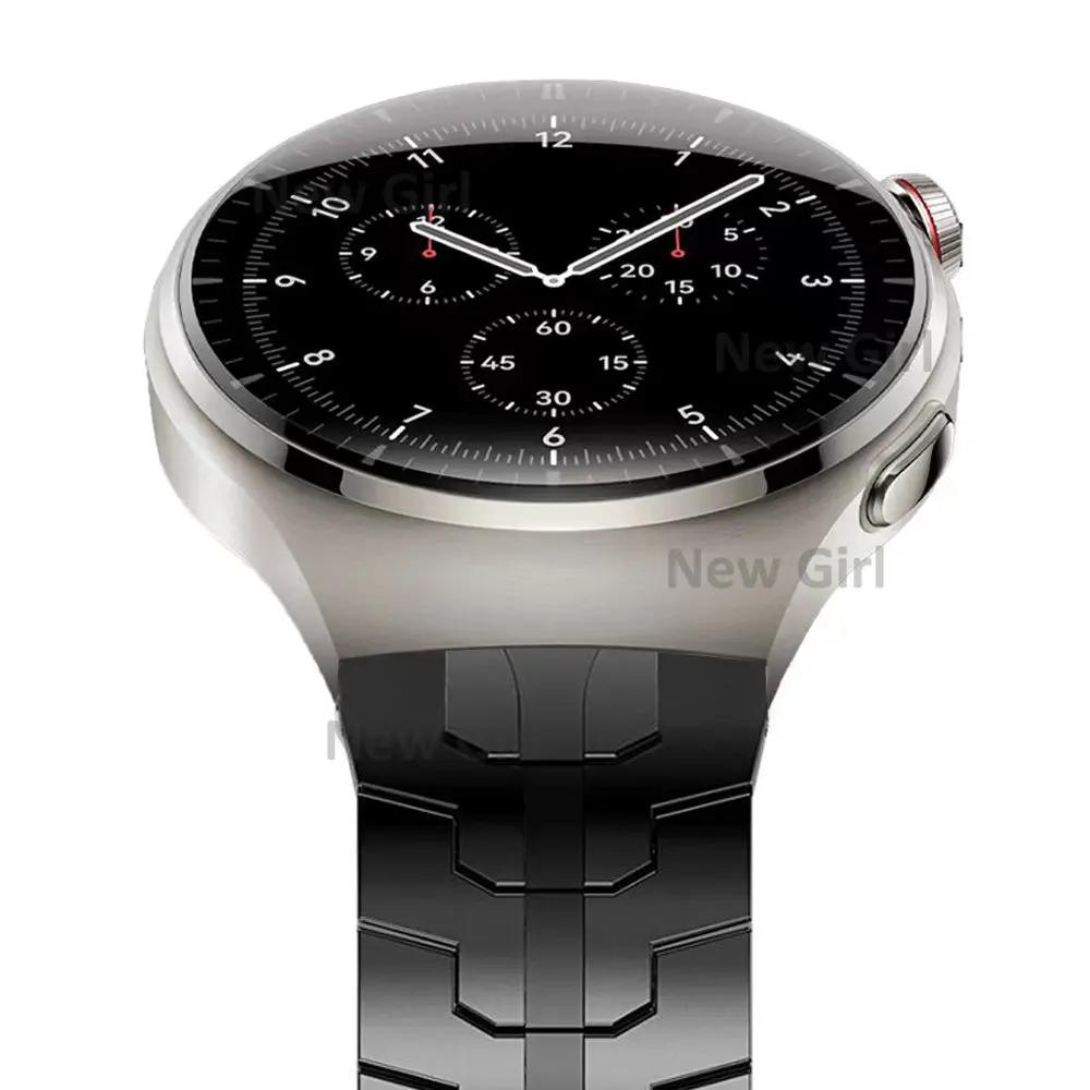 20 22 мм Роскошный ремешок из нержавеющей стали Для Huawei Watch 4 Pro GT3 46 мм Для Samsung Galaxy Watch 6/5/4 Pro 45 мм Gear S3 Металлический браслет