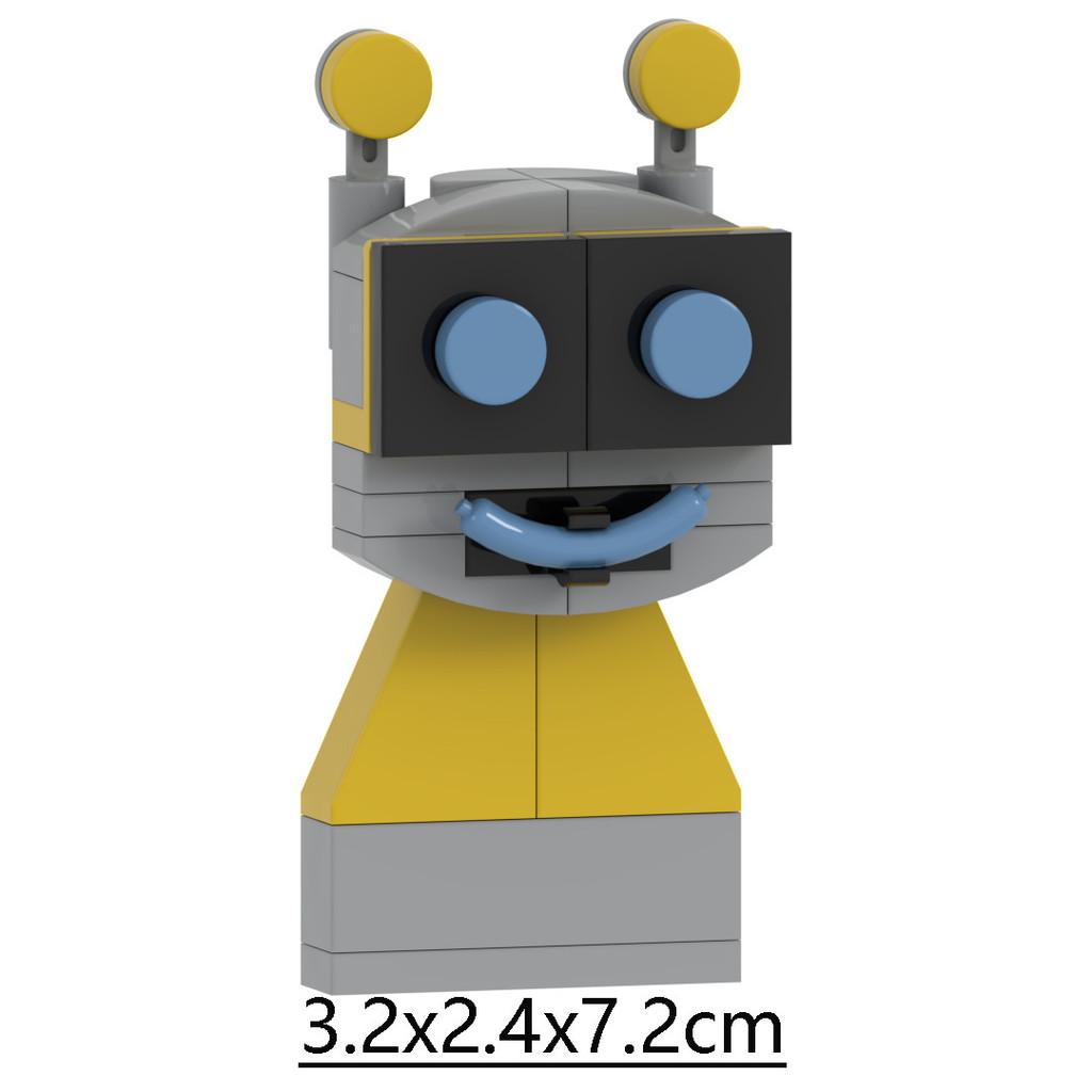 Building Sprunki Game Block Toys Model Cartoon Children Puzzle Figure Dolls