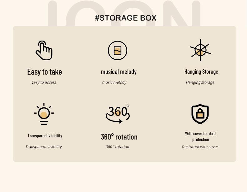 Шарм Лабубу Музыкальная вращающаяся витрина: Прозрачная плюшевая кукла, фигурка, подставка для хранения