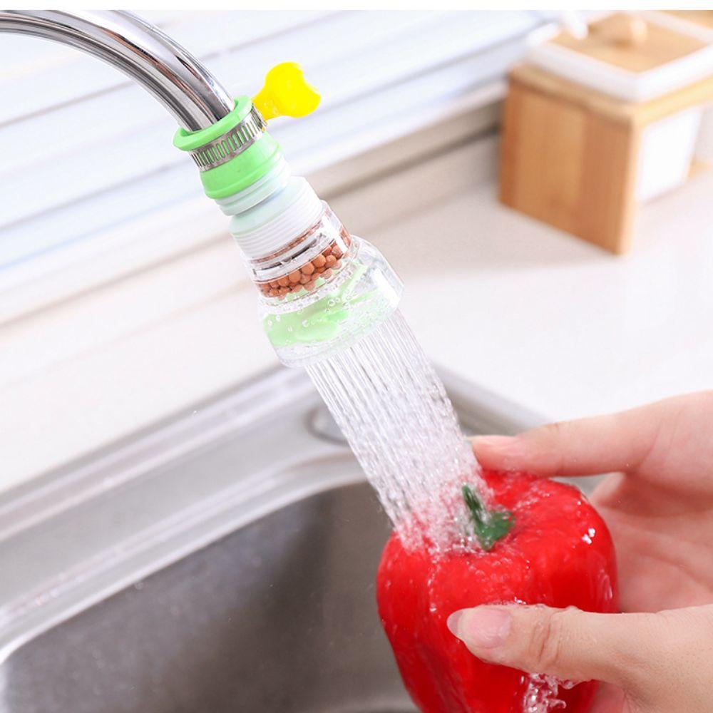 1Pcs Splash-proof Faucet Shower Filter 360 Degree Rotating Rotating Filter New Faucet Extension