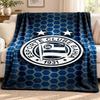 Esporte Clube Bahia blanket Flannel Blanket Soft Cozy Plush Throw for Sofa Bed Lightweight Home Decoration Outdoor camping