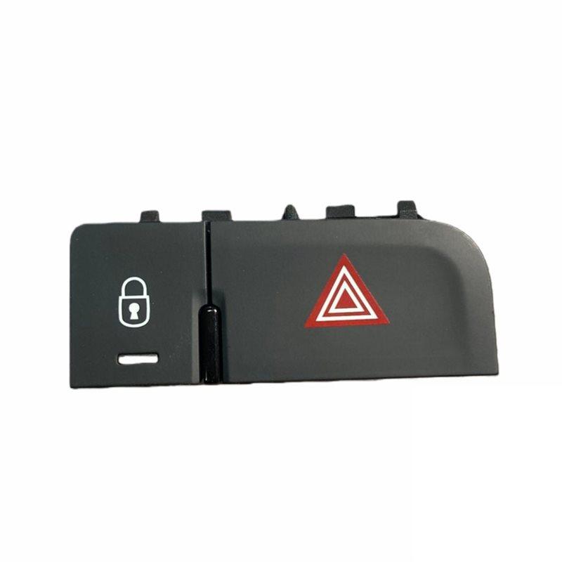 Car Emergency Light Switch Double Flash Central Lock Button 98047265ZD For Citroen C5 2011-2017