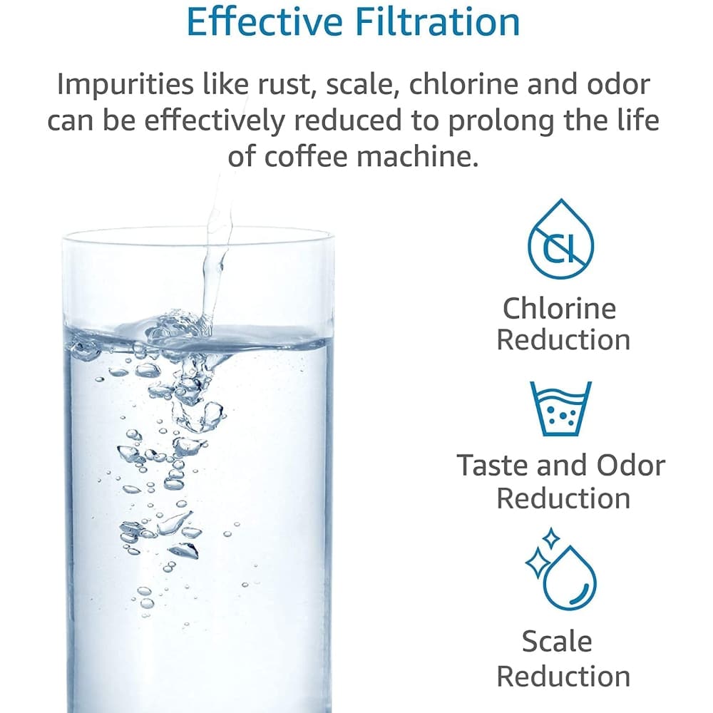 Фильтр для воды для кофемашины Jura Claris совместимый 60209 68739 62911N9 N90 F5 F50 F70 F9 F90 C5 C9 Impressa One Touch E10