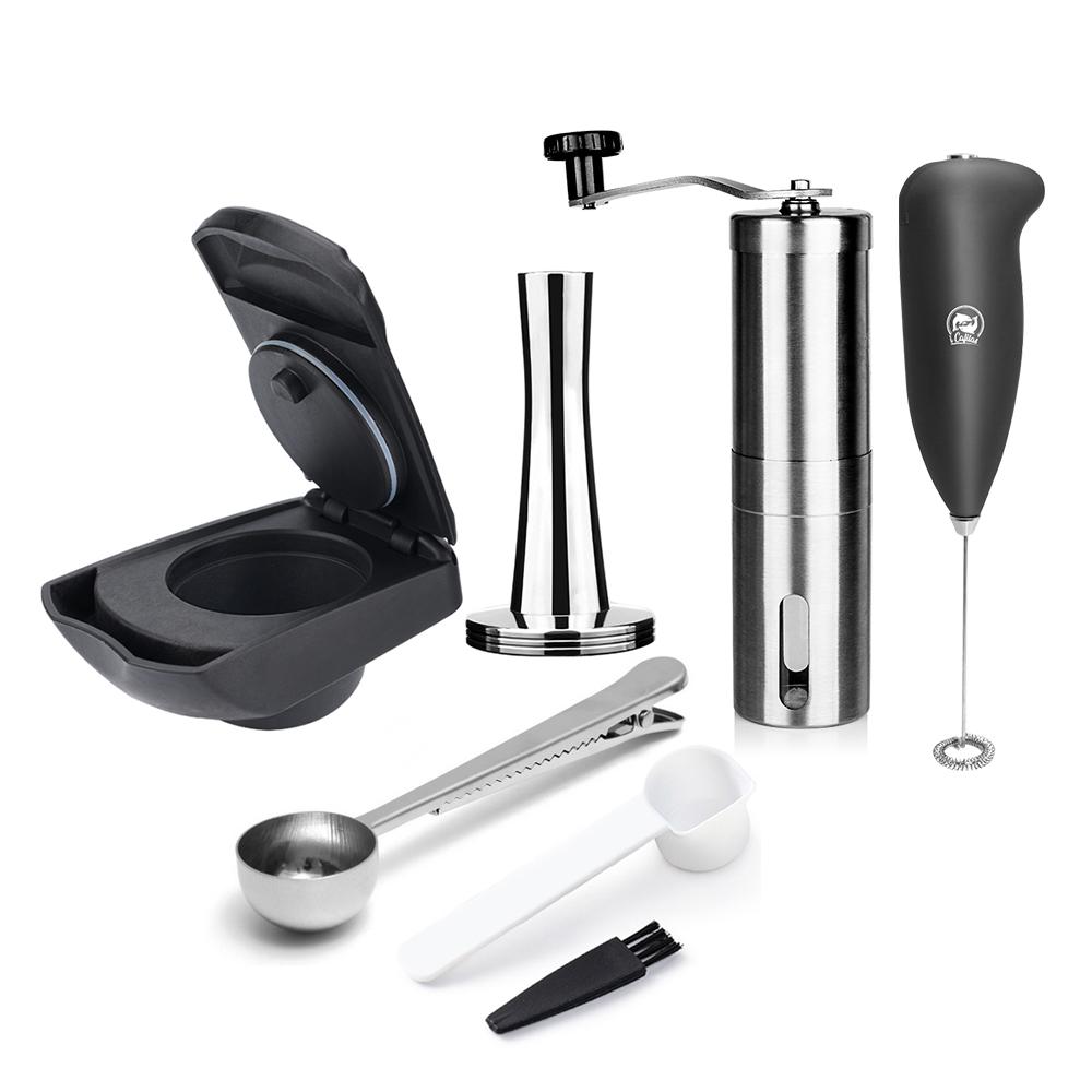 Reusable Refillable Coffee Adapter Powder Dish Cup Compatible with Dolce Gusto Lumio EDG325 Coffee Machine Drawer Holder