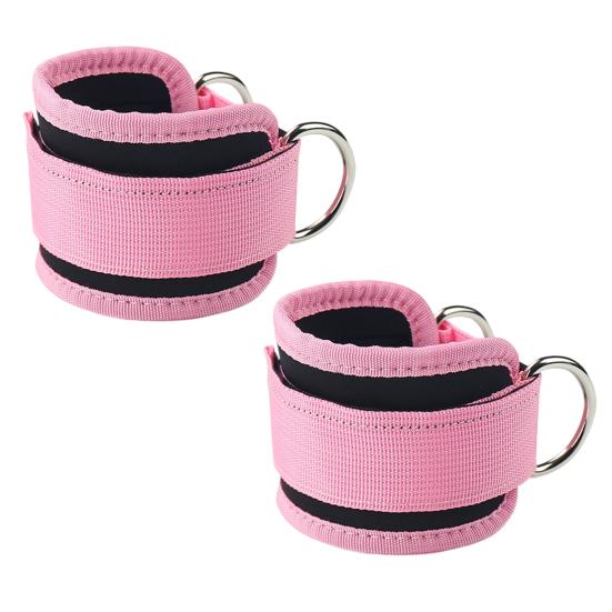 Ремешок на лодыжку для тросового тренажера Регулируемые резинки сопротивления для лодыжек с манжетой для тренировки ягодиц, махов ногами в тренажере, разгибания ног, упражнений для нижней части тела