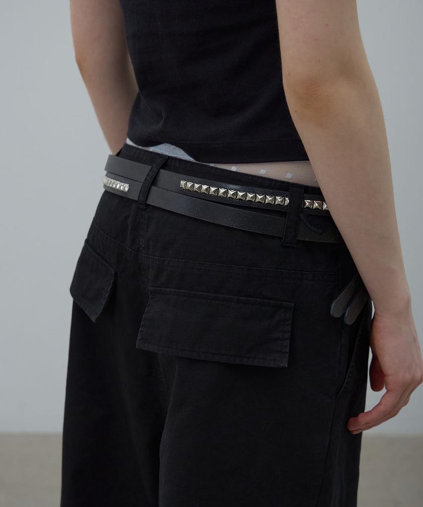 LCDC™ Low Pocket Cargo Pants (Black)