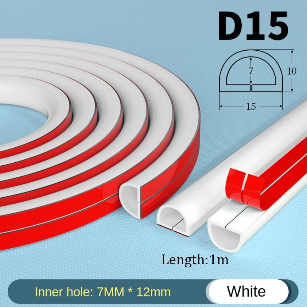 Arc Cord Protector Anti-extrusion Extension Wiring Duct Protector Electric Wire Slot  Home Outdoor