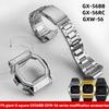 GX-56BB/GXW-56 Комплект металлической рамки и браслета для Casio G-SHOCK, Мод-кейс из нержавеющей стали, Ремешок, Мужские часы Giant G Square, Инструменты
