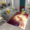 Мультяшный Радужный Милый Единорог Ковер Коврик Ковер Гостиная Детская Комната Декор Детский Игровой Ползающий Мягкий Нескользящий Напольный Коврик Подарок