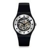 СЕРЕБРЯНЫЙ ГЛАМУР СНОВА Сверкающий Круг SO29B109 Черный [SWATCH] Женские Часы,