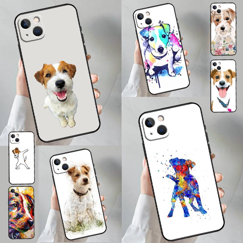 Jack Russell Terrier Case For iPhone 16 15 14 13 12 Mini 11 Pro Max X XR XS 7 8 Plus Soft Bumper Cover