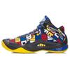 Li Ning All In Team 4 Амортизация Скольжение Устойчивость Износостойкость Покрытие Поддержка Средняя высота Баскетбольные кроссовки Унисекс ABAM013-5
