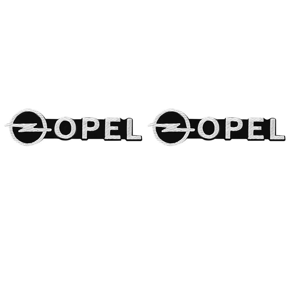 Aluminum Car Styling Interior Audio Speaker Badge Sticker Decor Accessories For Opel OPC Astra K Vivaro Corsa Zafira Insignia