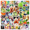 10/30/50 шт. Наклейки Аниме Dragon Ball Крутой Мультяшный Сон Гоку Наклейки для DIY Блокнота Компьютера Шлема Водонепроницаемая Наклейка Граффити Игрушка