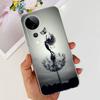 Flower Butterfly Women Fashion Back Cover For Vivo S19 Pro 5G V2362A Phone Funda Transparent Soft TPU Slim Silicone Bumper Etui