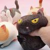 Сенсорные мини-животные Злой кот Сжимаемый кот Игрушка-кот Сжимаемые животные Шарики для снятия стресса Фиджет-игрушки для кошек