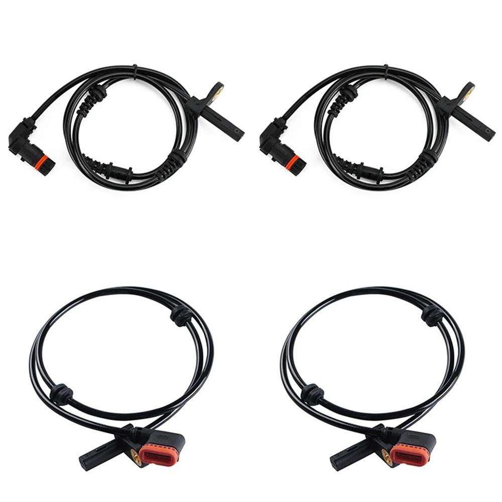 4Pcs Front & Rear ABS Speed Sensor Left Right Set For Mercedes S Class W221 C216
