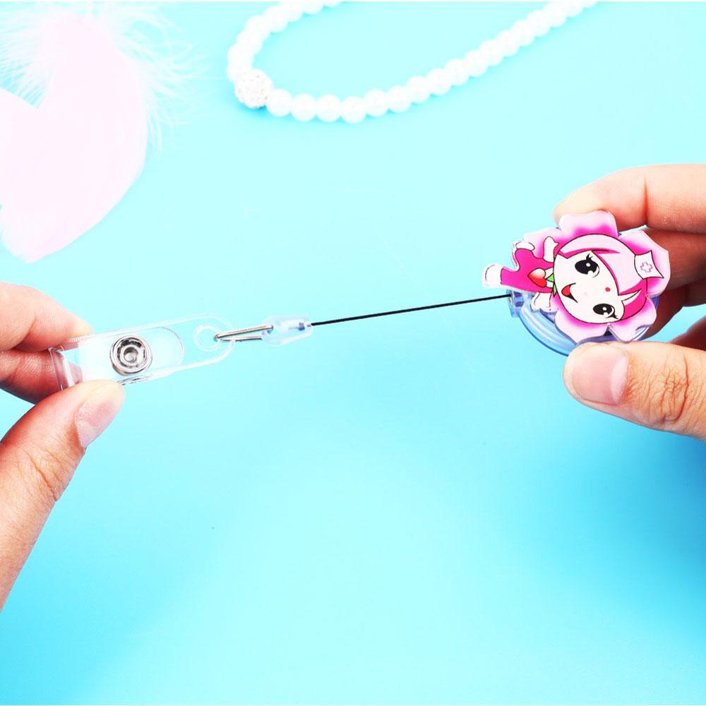 1PC Nurse ID Name Card Badge Reel Doctor Clips Name Card Holder Card Holder Clip Office Supplies Badge Holder Clip