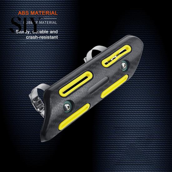 Anti-scalding Exhaust Pipe Protective Cover Motorcycle Anti-scalded Heat Insulation Universal Motorbike Tube Trim Protector Shield Guard Modification