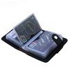 PU Leather Function 24 Bits Card Case Business Card Holder Men Women Credit Passport Card Bag ID Passport Card Wallets