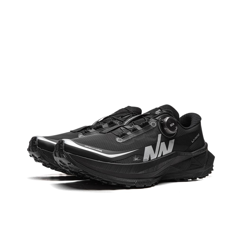 Li Ning Lu Pro Технология Ультра Углеродная Пластина Обувь для Походов и Отдыха Унисекс Кроссовки Черные ARNV021-3