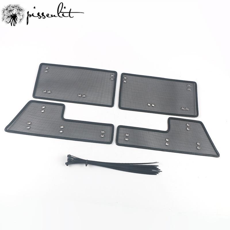 For Chery Arrizo 5 2019+ Arrizo 5 PLUS 2024 Insect Net Sequin Racing Grills Water Tank Protective Net Cover Panel Accessories