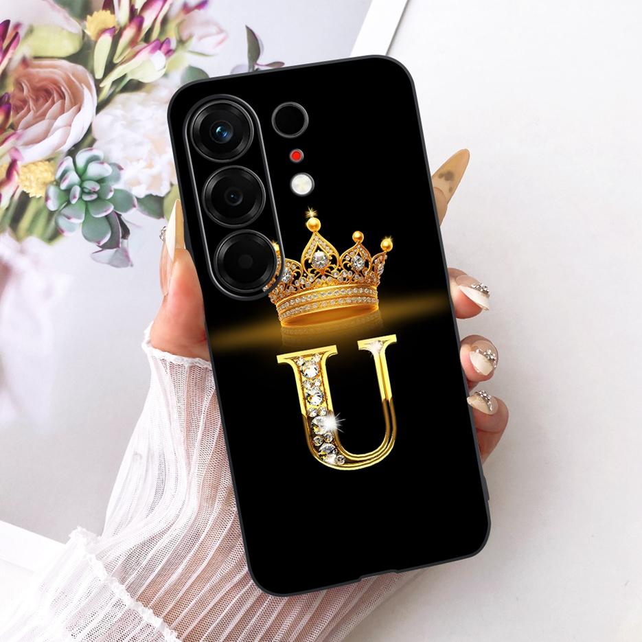 Чехол для Tecno Camon 50 4G CN5 Роскошный чехол с буквами-коронами Мягкий ТПУ чехол для телефона для Tecno Camon 50 Pro 4G CN5c Camon50 Fundas Сумки