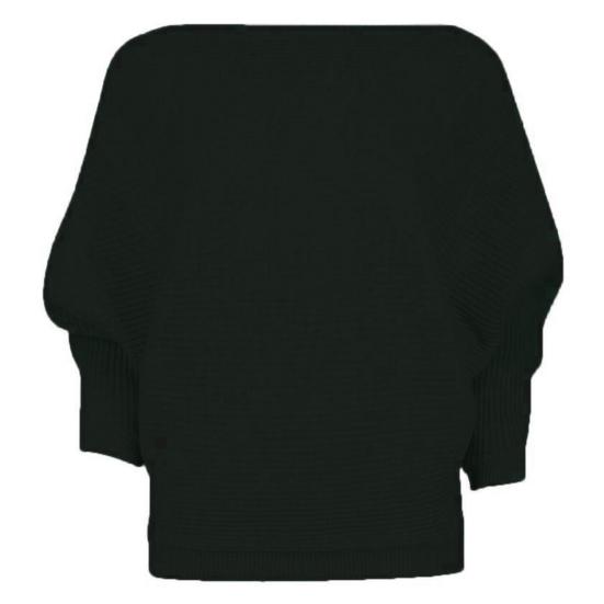 Женский трикотаж в рубчик с вырезом «лодочка» и крылом летучей мыши, осень-зима, однотонный свободный свитер, топ, уличная одежда