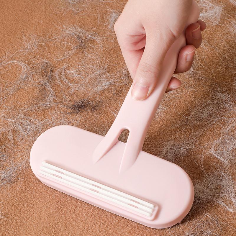 Двустороннее средство для удаления ворса, пластиковое средство для удаления шерсти домашних животных, тканевая бритва для одежды, щетка для чистки ковров, инструменты для чистки волос кошек и собак