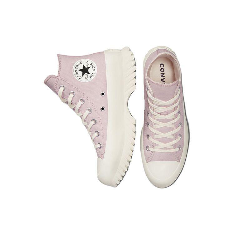 Converse Кроссовки унисекс Chuck Taylor All Star Lugged 2.0 на платформе High Bare Rose, розовые, черные, Egret A02424C