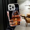Мягкий чехол для телефона с изображением сигары, виски и льда для iPhone 15 16 17 Pro Max 17Air 16E 14 Plus 13 12 Mini, противоударная задняя крышка
