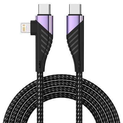 Кабель PD USB Type C Super Charging к кабелю USB C Для iPhone 17 16 15 Xiaomi huawei к кабелю USB type C Samsung Быстрая зарядка