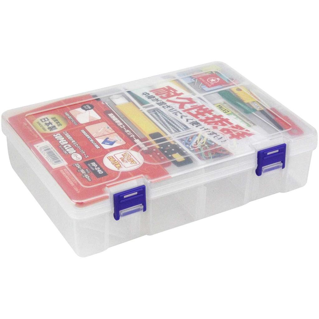 Ring Star Super Club Parts Clear Д234 x Ш168 x В62 мм 12 разделителей Набор из 5 штук RP-240-5S