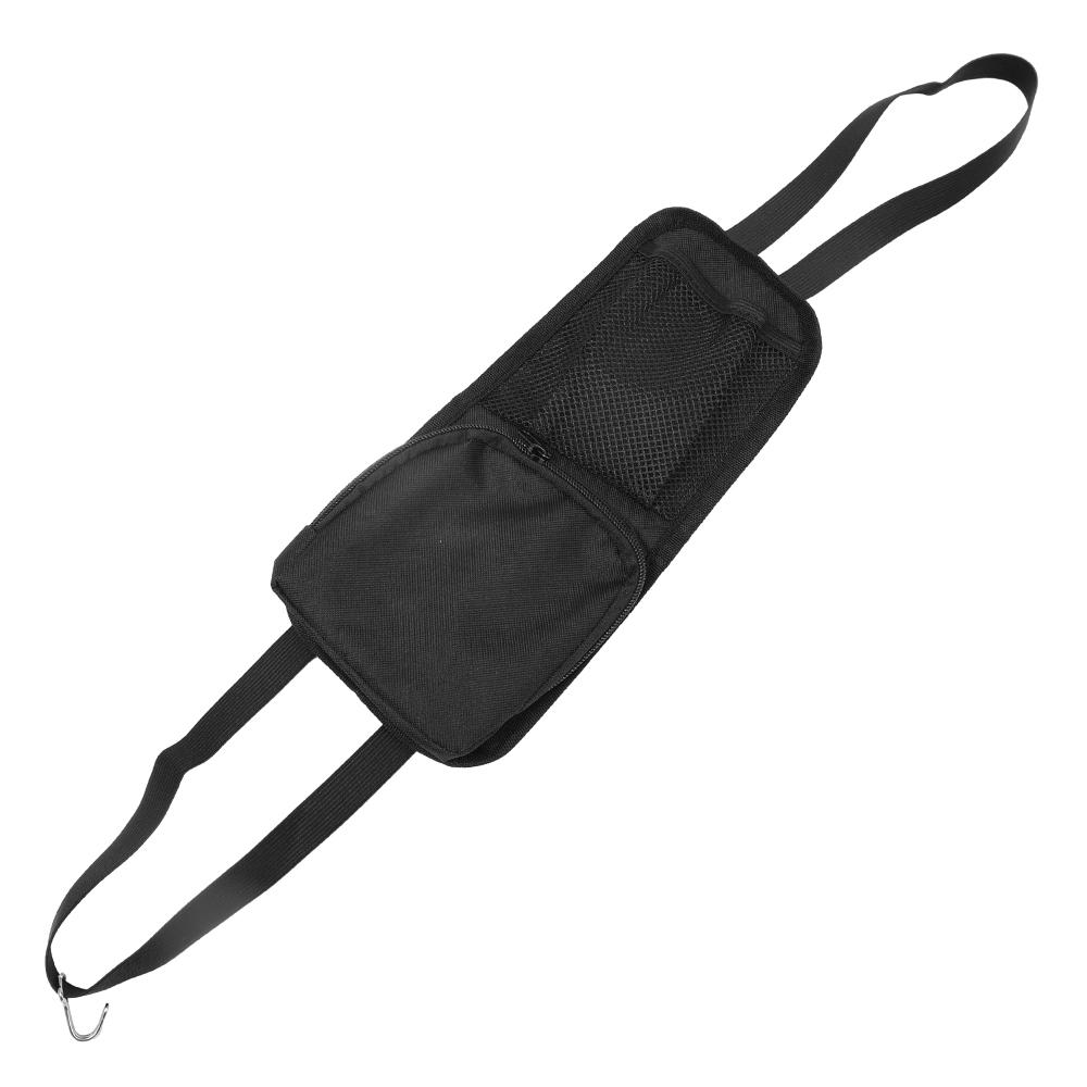 Подвесная сумка для автомобильных сидений Многофункциональная сумка для хранения вещей из ткани Оксфорд с фиксированными крючками Универсальный автомобильный мешок для мусора