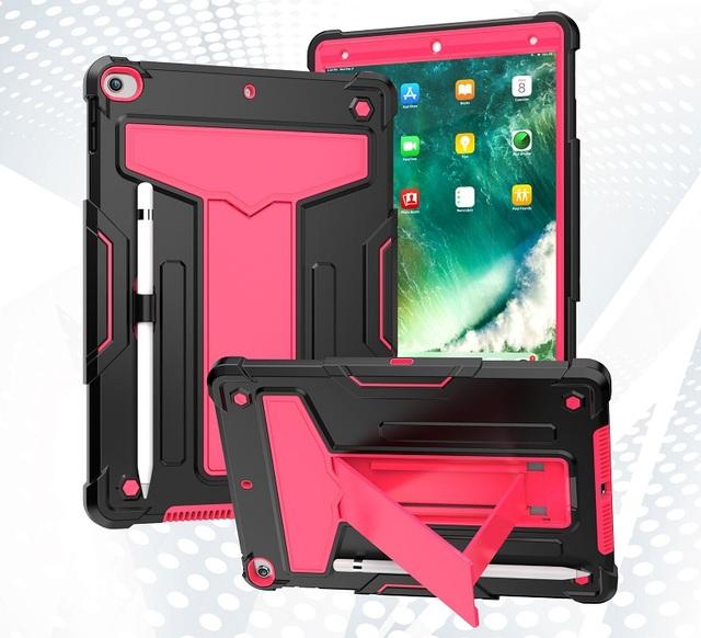 Чехол для iPad 10,2, 7, 8, 9 поколения, детский чехол для iPad 10,2 2019, 2020, 2021 Pro 10,5 Air3, сверхпрочный противоударный чехол с подставкой