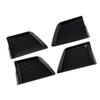 Carbon fiber style inner door handle bowl cover trims  for Toyota Tacoma 2024+